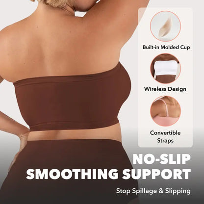 You gave up on strapless bras because they never stay up. We fixed that. Meet the Coven™ strapless bra