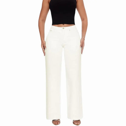 Coven™ Mid-Low Rise Stretch Wide-Leg Jeans