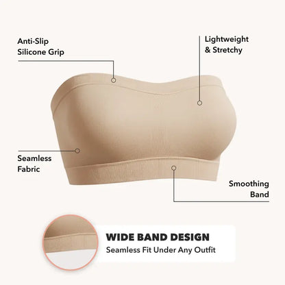 You gave up on strapless bras because they never stay up. We fixed that. Meet the Coven™ strapless bra
