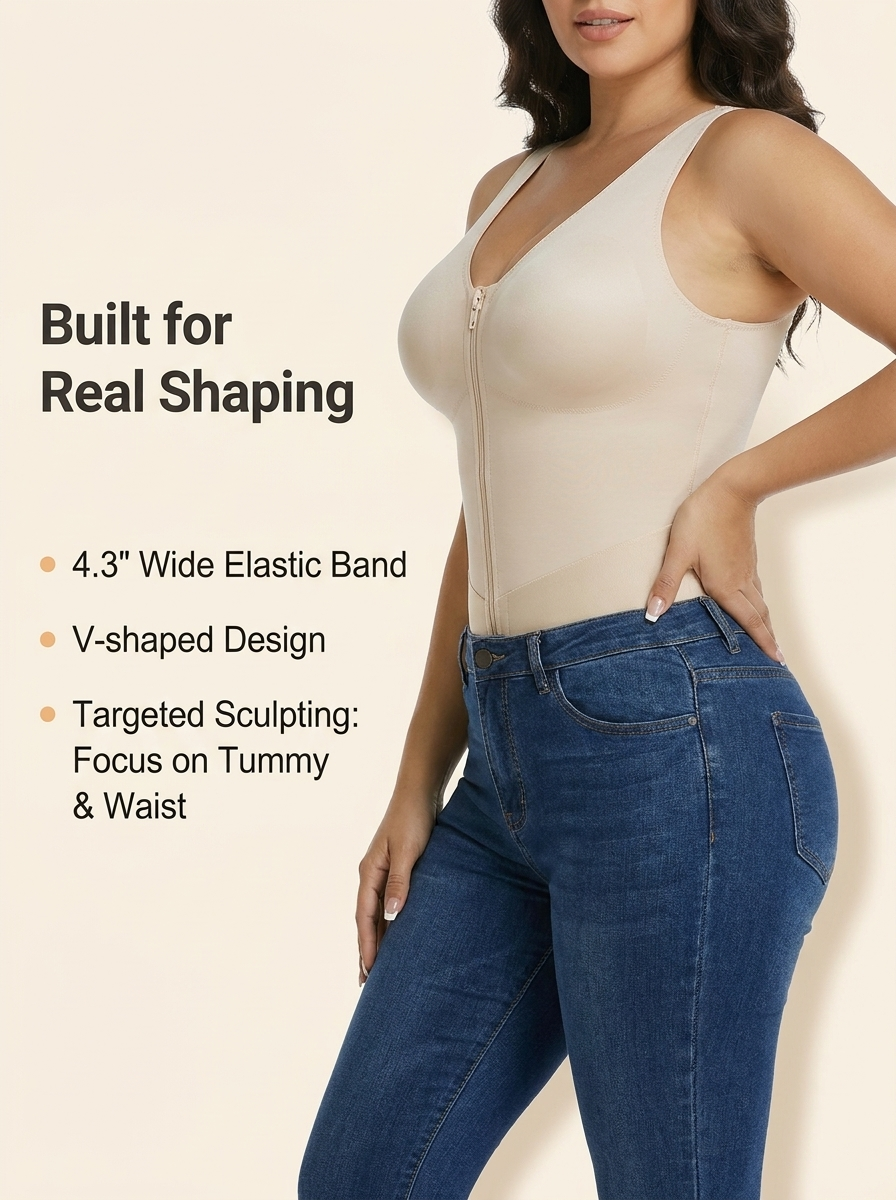 A Flatter Tummy & Snatched Waist—The Second You Zip Up