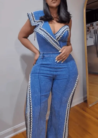 The Ammira Denim Set